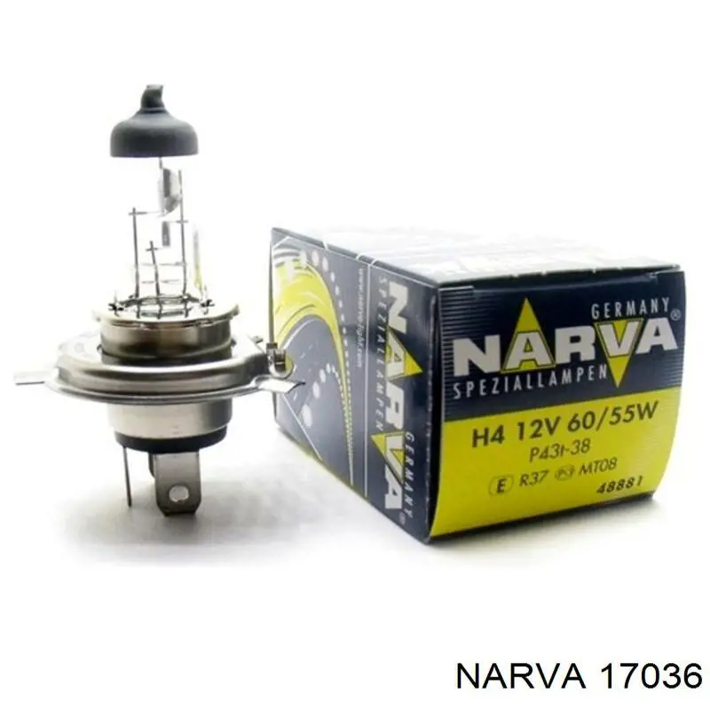 17036CP Narva лампочка щитка / панелі приладів