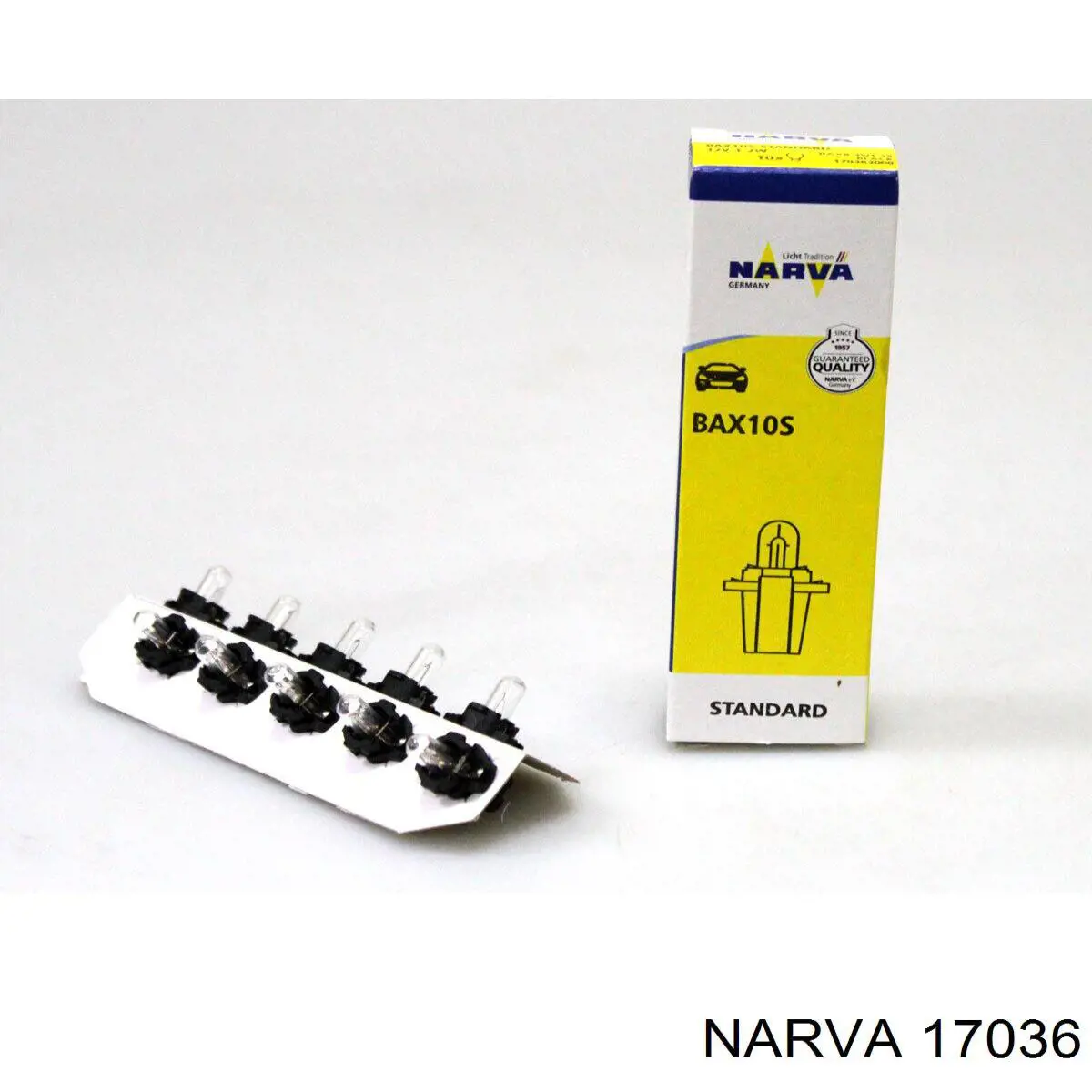 Лампочка щитка / панелі приладів Narva 17036 ціна, від 0.71 USD