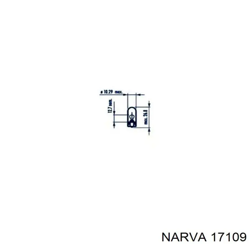 Купити 17109 Narva Лампочки