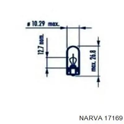 Купити 7703097522 Renault (RVI) Лампочка переднього габариту