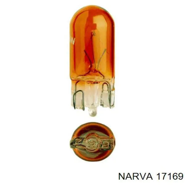 Лампочка переднього габариту 17169 NARVA