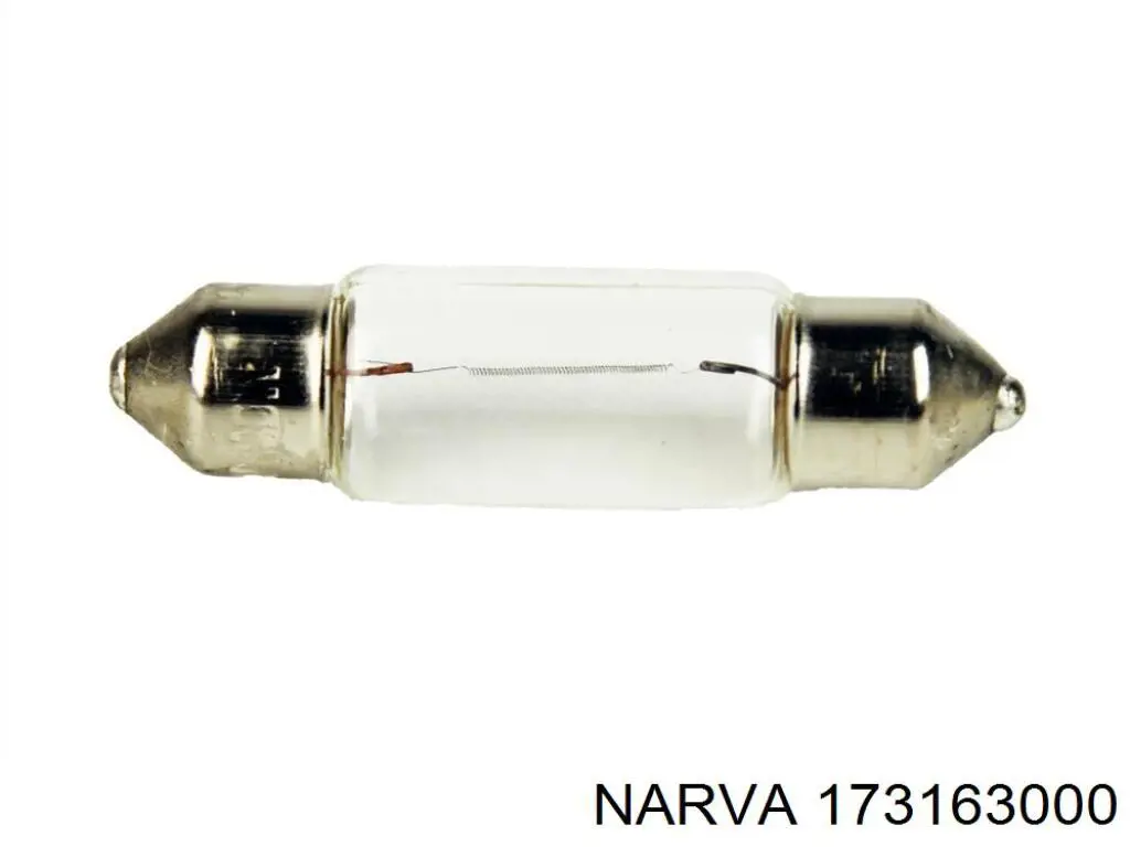 173163000 Narva лампочка плафону освітлення салону/кабіни