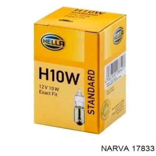 Лампочка плафону освітлення салону/кабіни Narva 17833 ціна, від 3.42 USD