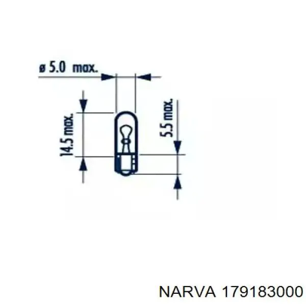 Лампи Narva 179183000 ціна, від 1.38 USD