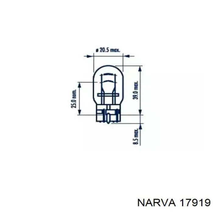 Лампочка EZW215W NTY