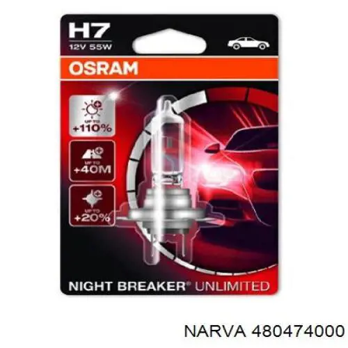 Лампочка галогенна Narva 480474000 ціна, від 3.98 USD