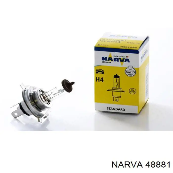 48881 Narva Лампочка галогенна