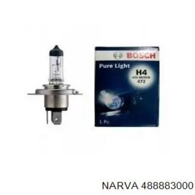 Лампочка галогенна Narva 488883000 ціна, від 2.88 USD
