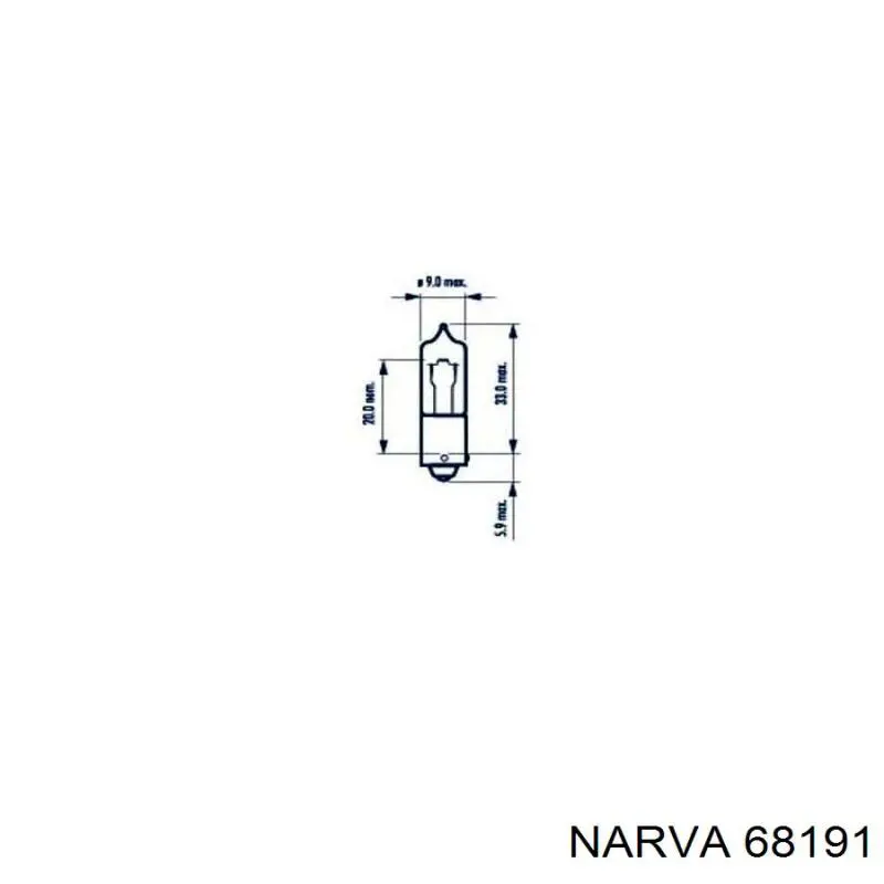 68191 Narva Протитуманні лампи