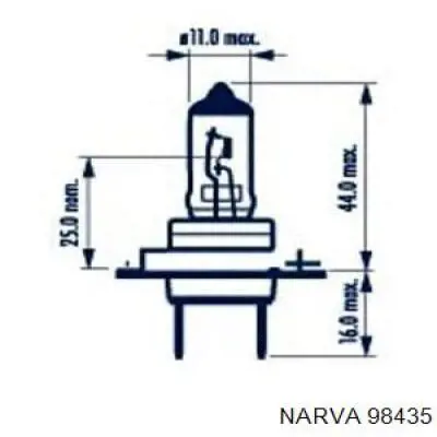 Купити 98435 Narva 