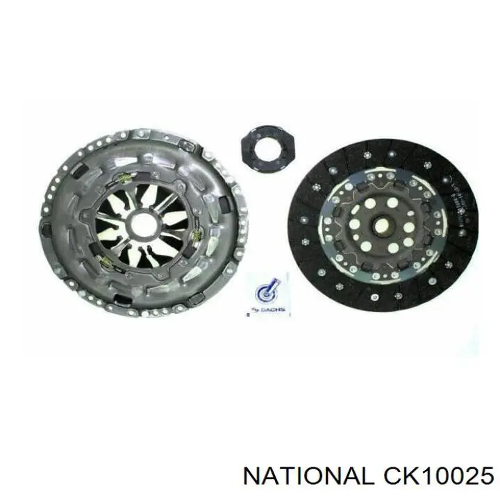 Купити CK10025 National Комплект зчеплення (диск, корзина, підшипник)