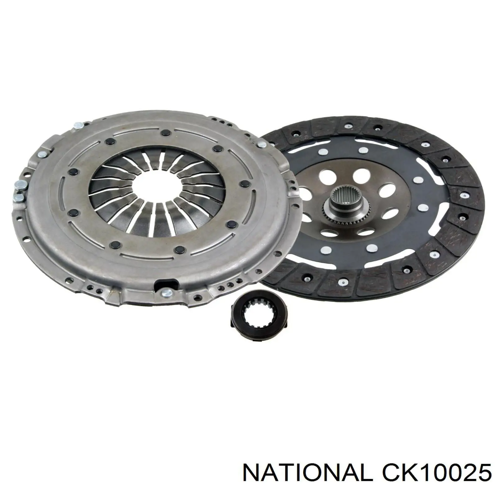 CK10025 National комплект зчеплення (3 частини)