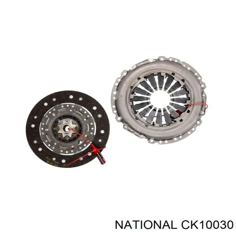 Купити CK10030 National Комплект зчеплення (диск, корзина, підшипник)