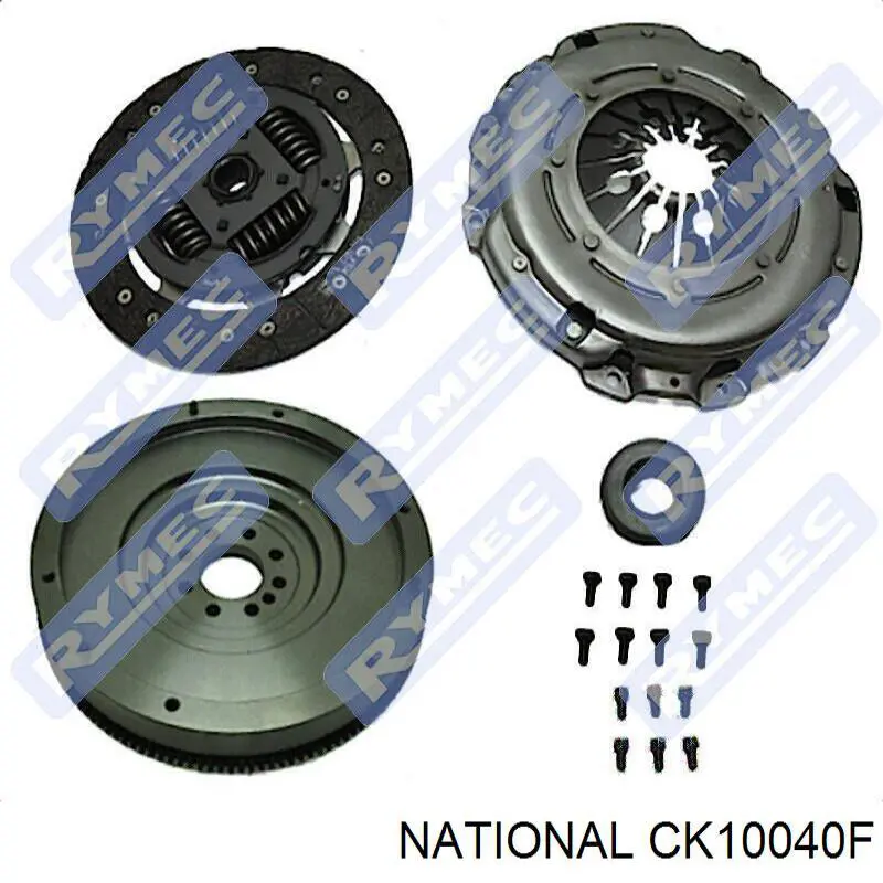 Комплект зчеплення (3 частини) National CK10040F ціна, від 291.90 USD