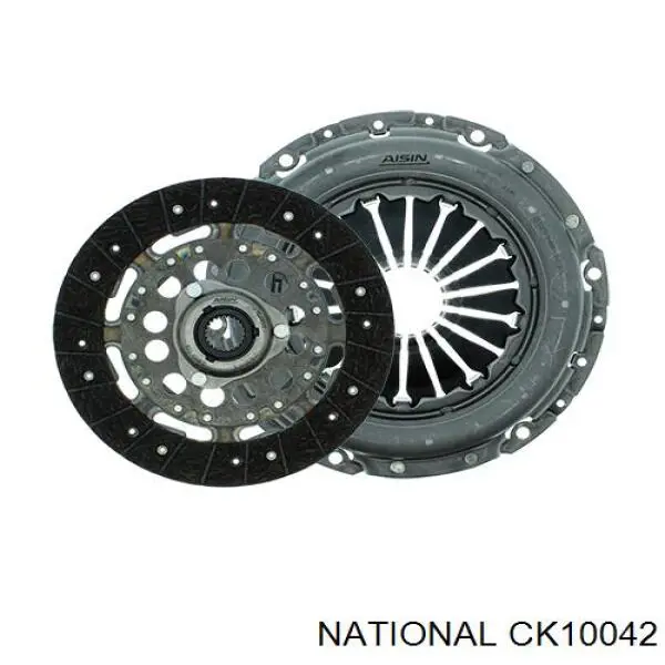Купити CK10042 National Комплект зчеплення (диск, корзина, підшипник)