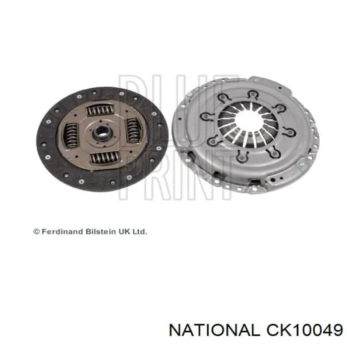 Купити CK10049 National Комплект зчеплення (диск, корзина, підшипник)