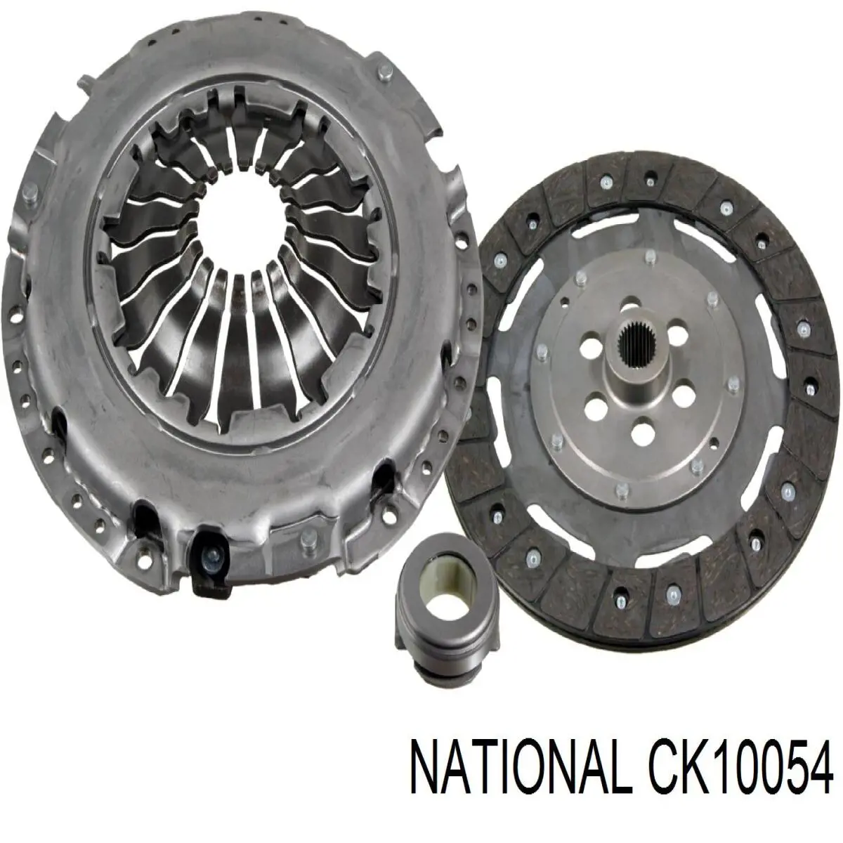 CK10054 National комплект зчеплення (3 частини)