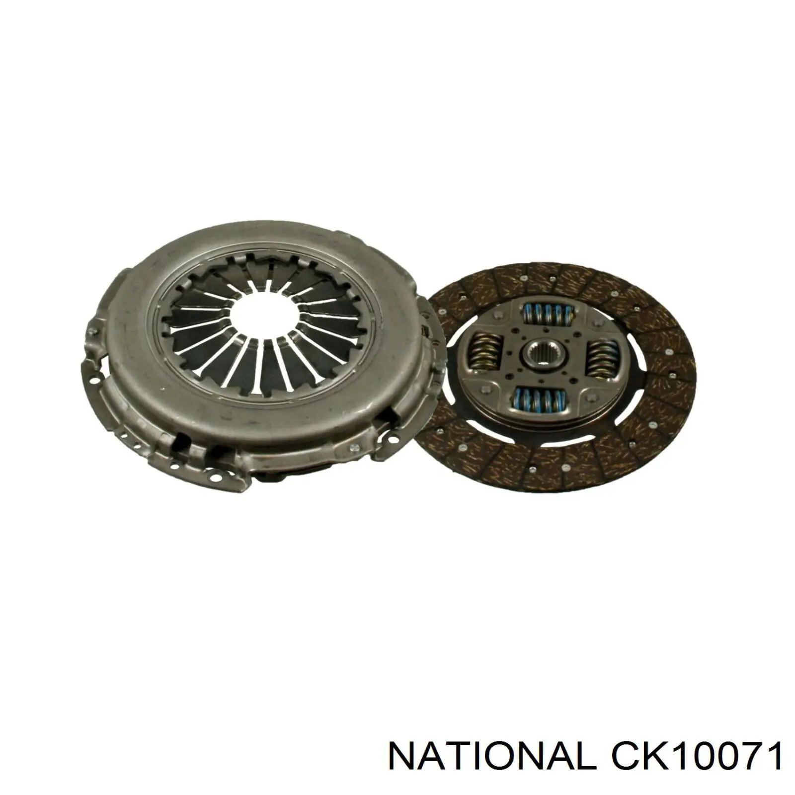 CK10071 National комплект зчеплення (3 частини)