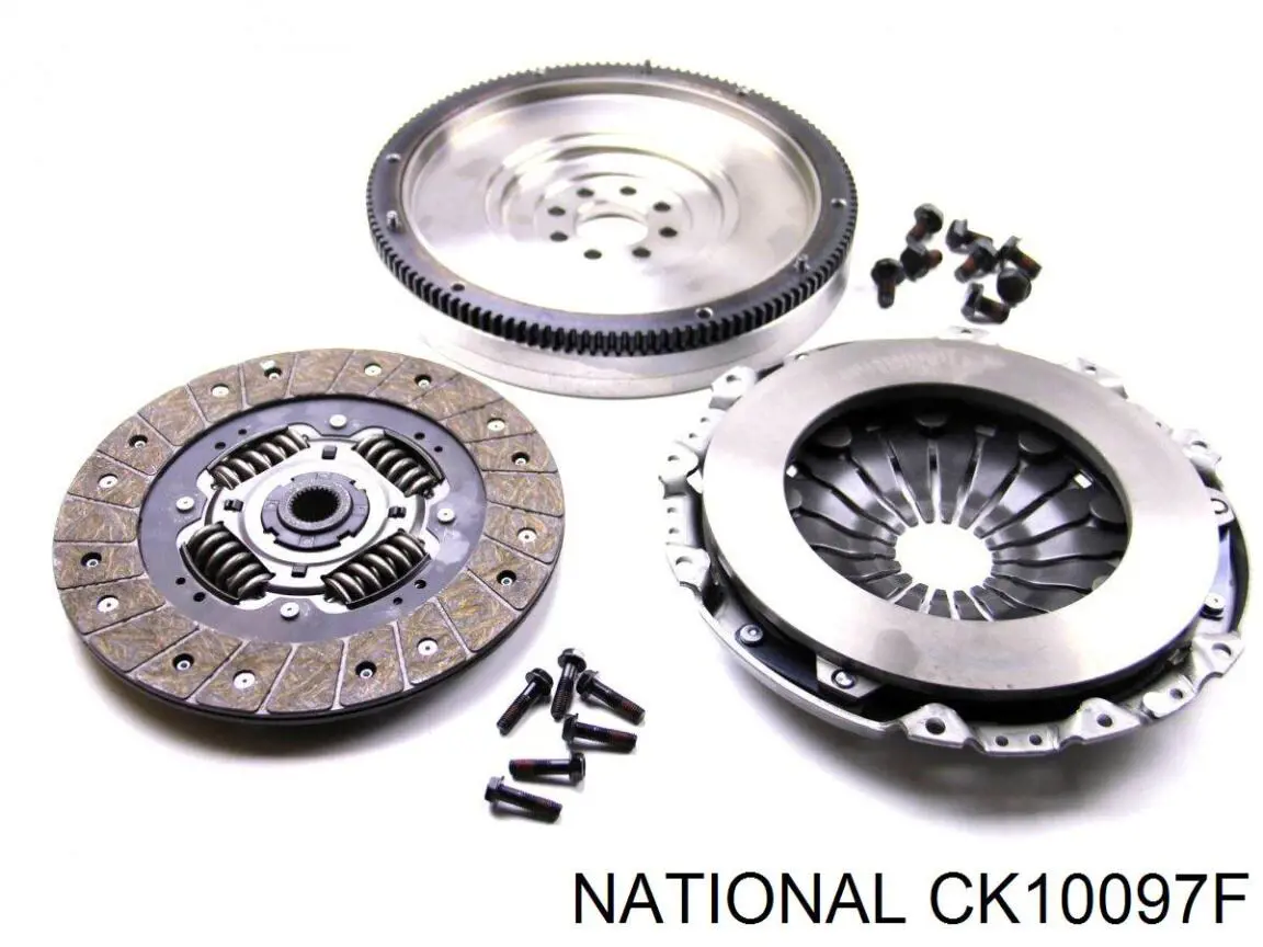 CK10097F National комплект зчеплення (3 частини)