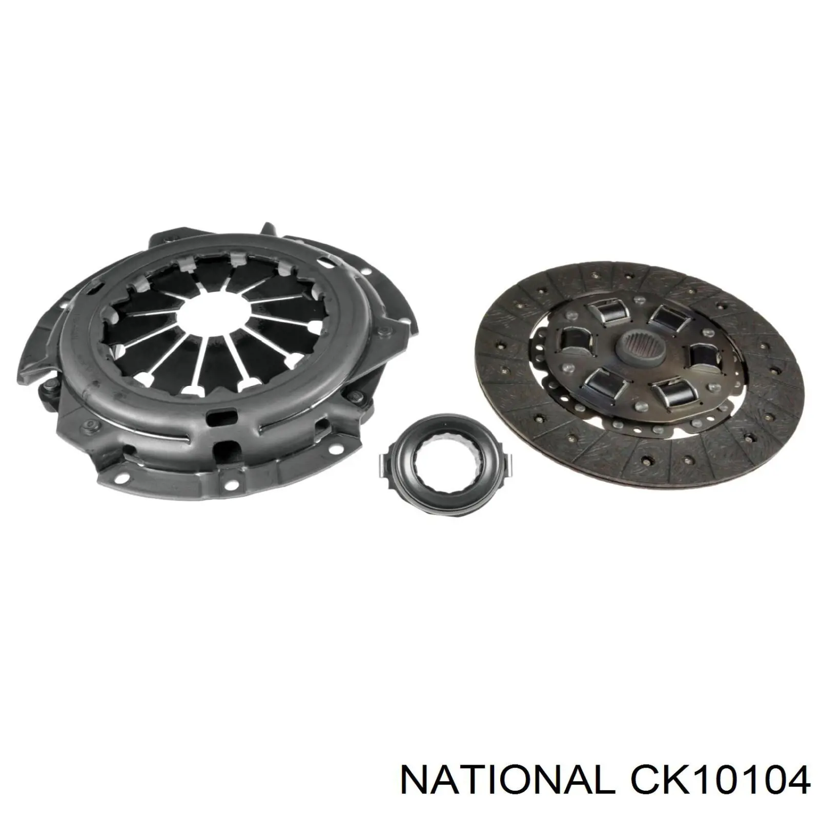 CK10104 National комплект зчеплення (3 частини)