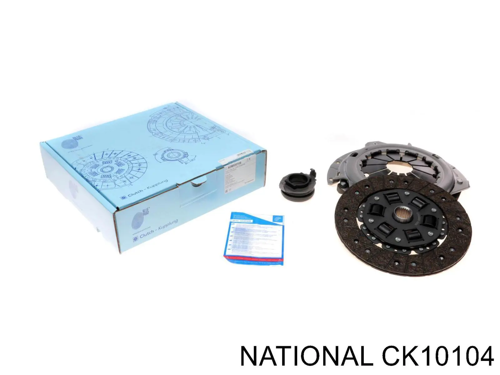 Комплект зчеплення (3 частини) National CK10104 ціна, від 165.43 USD