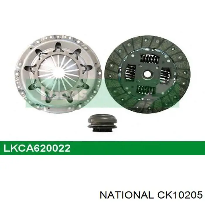 Зчеплення CK10205 National