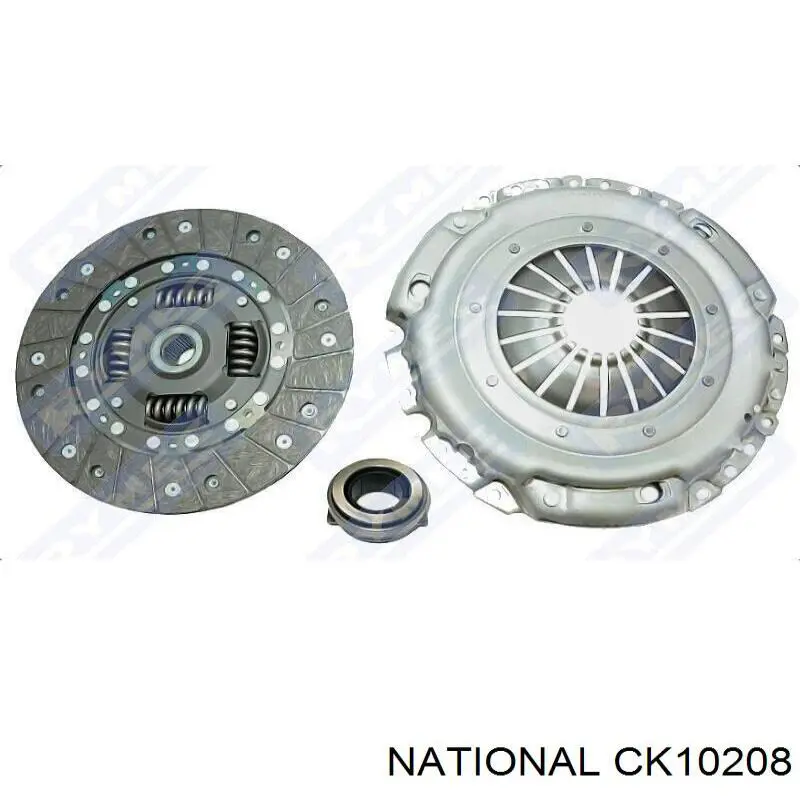 CK10208 National комплект зчеплення (3 частини)