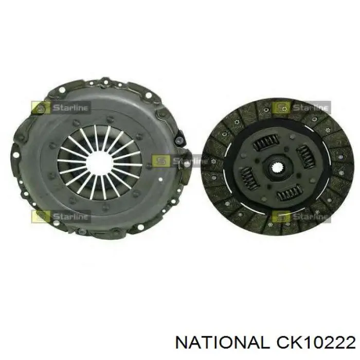 Комплект зчеплення (3 частини) Ford 1672435 ціна, від 135.15 USD