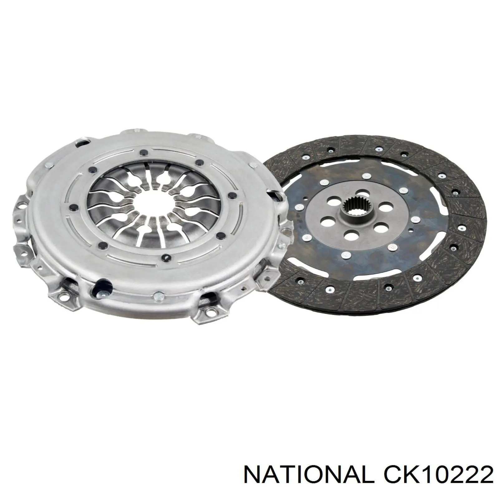 CK10222 National комплект зчеплення (3 частини)