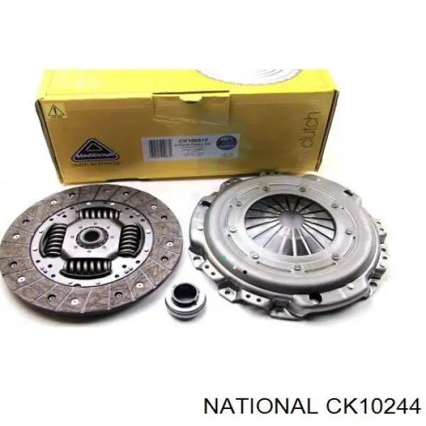 CK10244 National комплект зчеплення (3 частини)