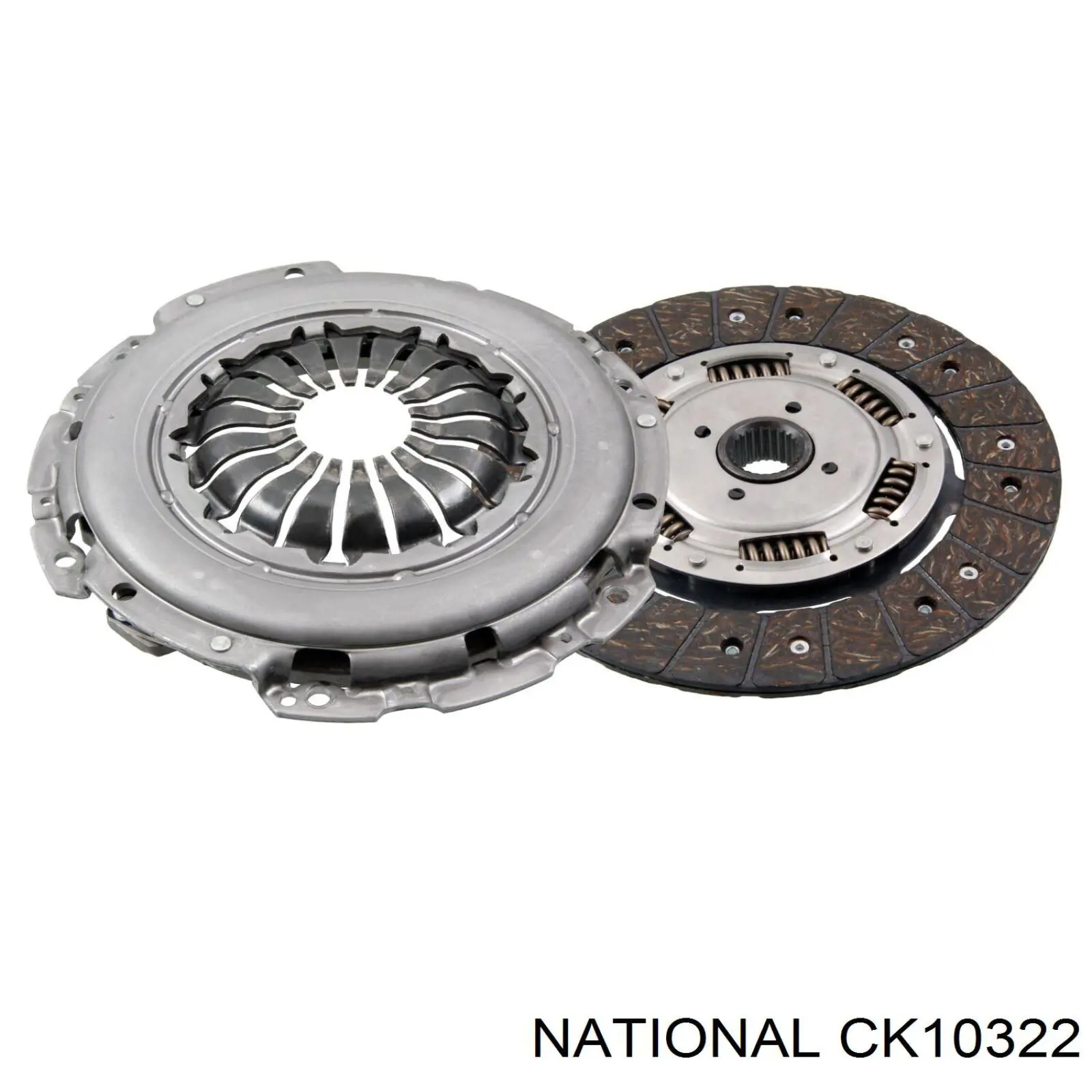 Купити CK10322 National Комплект зчеплення (диск, корзина, підшипник)