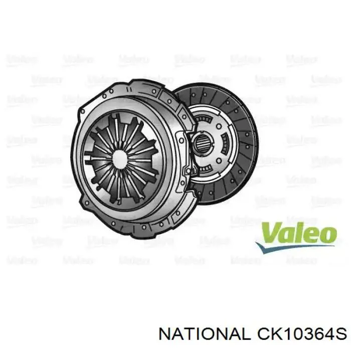 Зчеплення CK10364S National