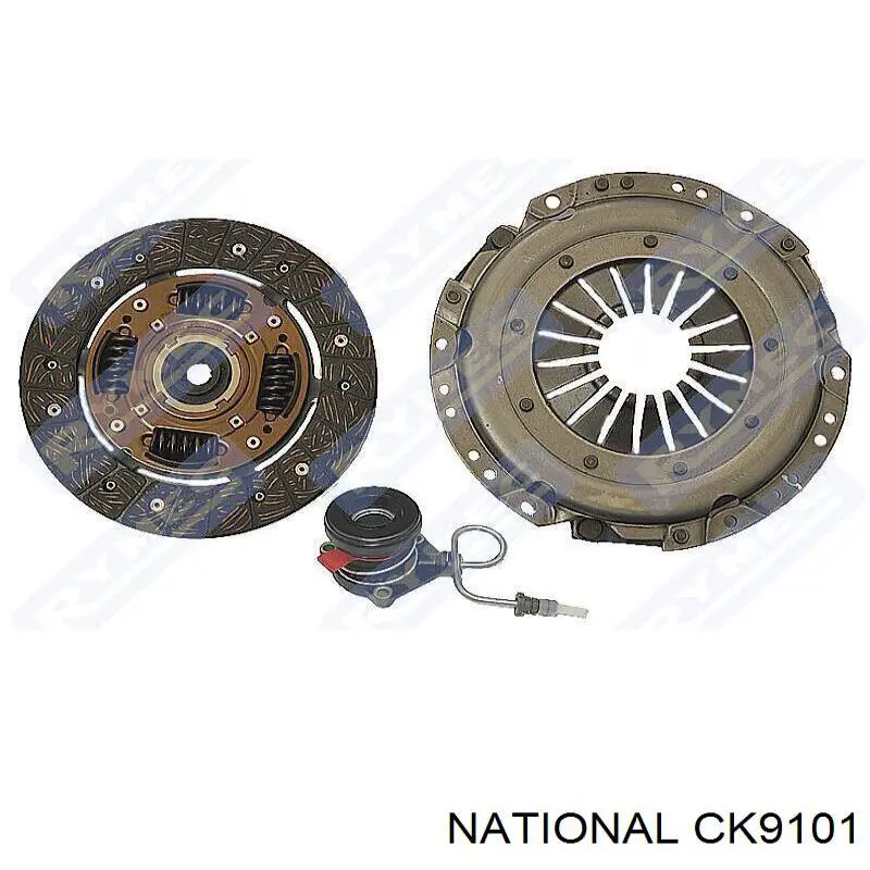 CK9101 National комплект зчеплення (3 частини)