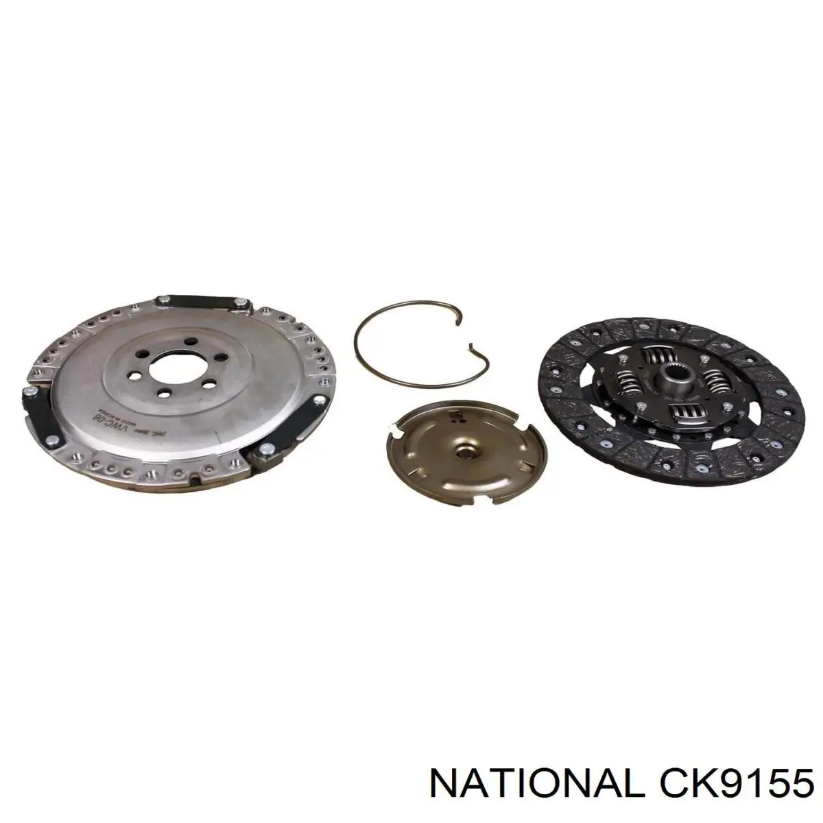 Купити CK9155 National Комплект зчеплення (диск, корзина, підшипник)