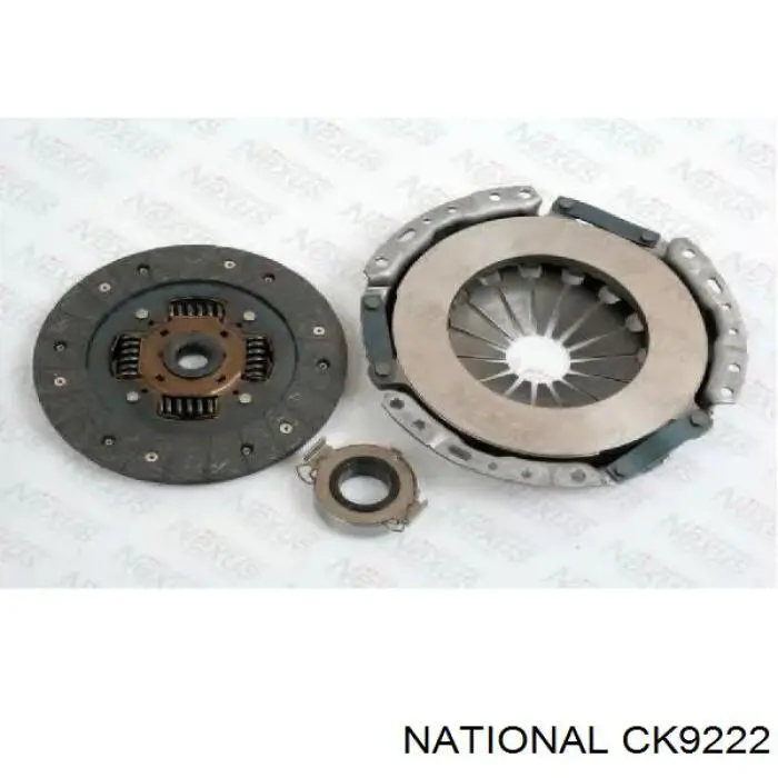 CK9222 National комплект зчеплення (3 частини)