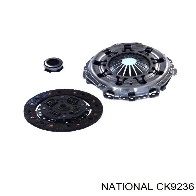 CK9236 National комплект зчеплення (3 частини)