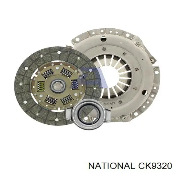 Купити CK9320 National Комплект зчеплення (диск, корзина, підшипник)
