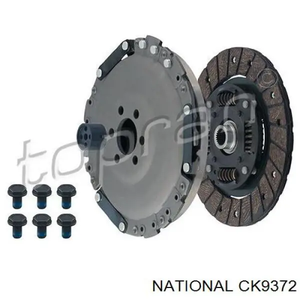 Купити CK9372 National Комплект зчеплення (диск, корзина, підшипник)