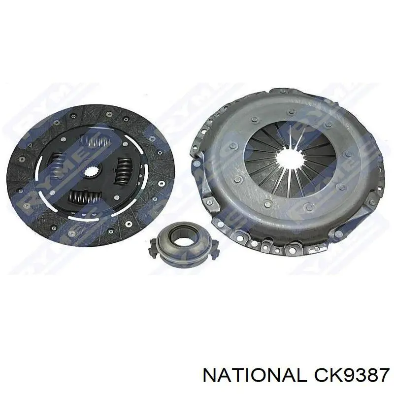 Комплект зчеплення (3 частини) National CK9387 ціна, від 112.43 USD