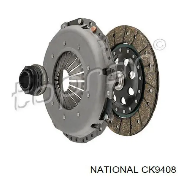 CK9408 National комплект зчеплення (3 частини)