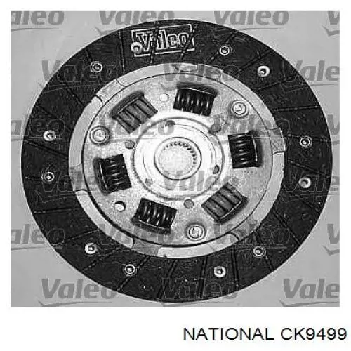 Комплект зчеплення (3 частини) National CK9499 ціна, від 89.46 USD