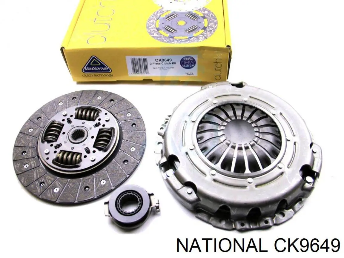 Комплект зчеплення (3 частини) National CK9649 ціна, від 150.03 USD
