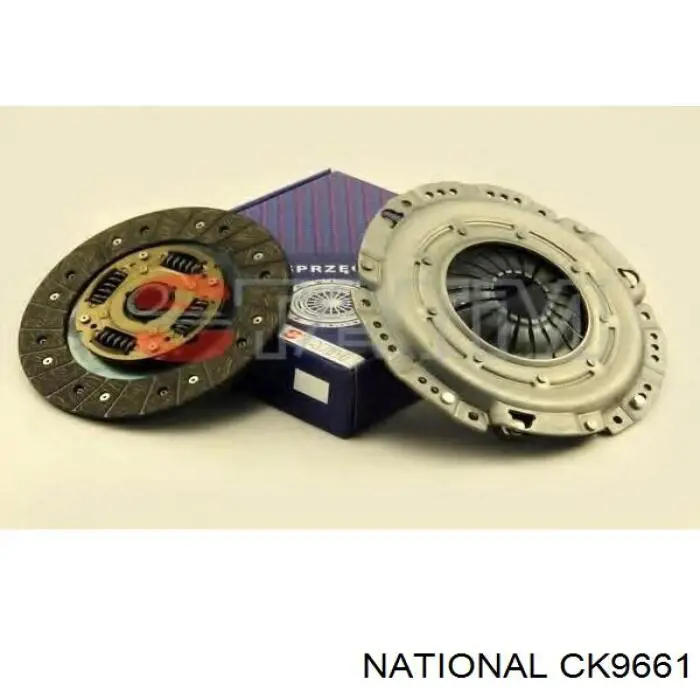 CK9661 National комплект зчеплення (3 частини)