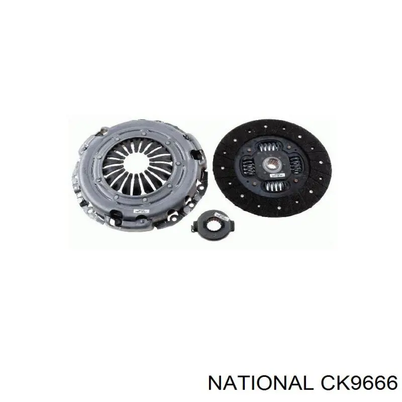 Комплект зчеплення (3 частини) National CK9666 ціна, від 127.69 USD