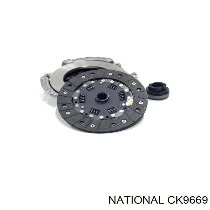 Комплект зчеплення (3 частини) National CK9669 ціна, від 136.25 USD