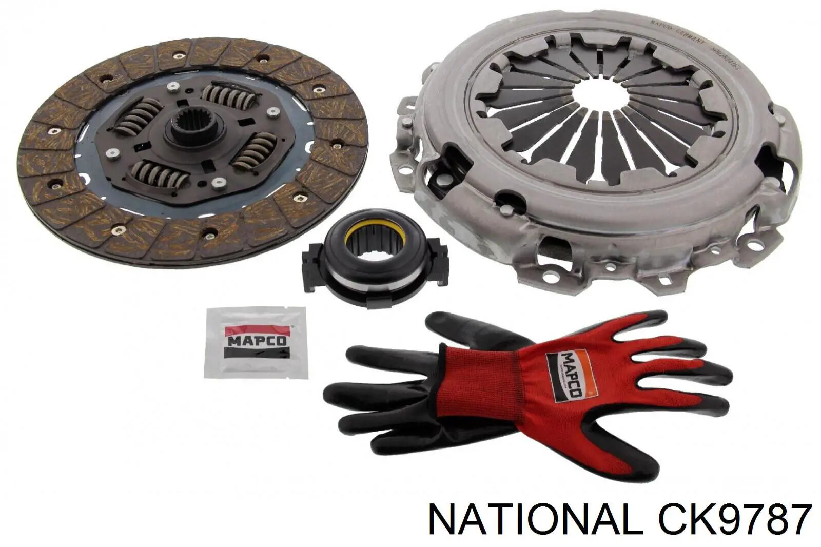 Комплект зчеплення (3 частини) National CK9787 ціна, від 77.80 USD