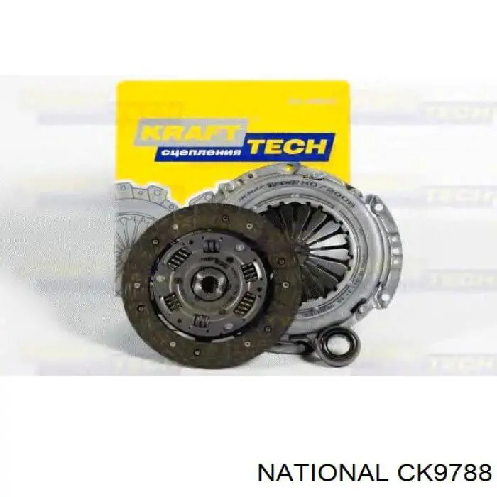 Комплект зчеплення (3 частини) National CK9788 ціна, від 85.81 USD