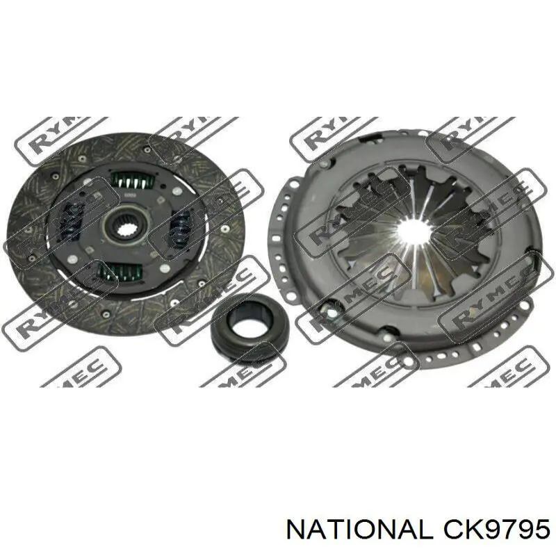 Комплект зчеплення (3 частини) National CK9795 ціна, від 87.58 USD