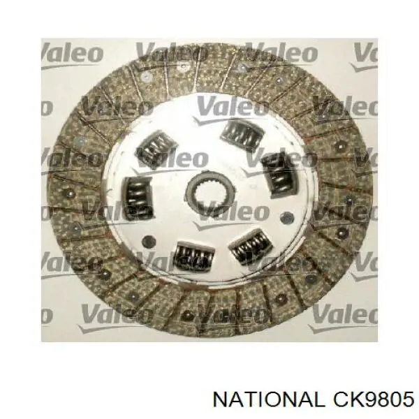 Купити CK9805 National Комплект зчеплення (диск, корзина, підшипник)
