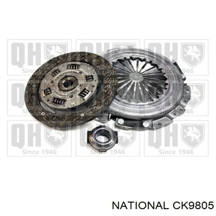 Комплект зчеплення (3 частини) National CK9805 ціна, від 84.40 USD